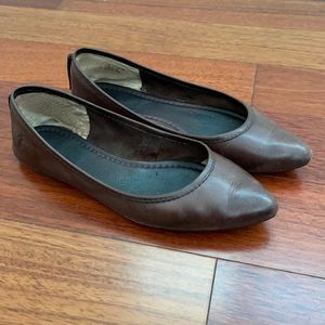 Frye Regina Leather Ballet Flat